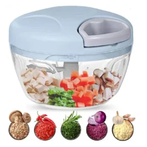Manual Food Chopper Hand-Pull String – Portable Onion & Garlic Mincer